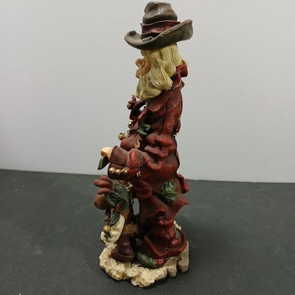 Boyds Bears Folkstone Santa Execunick The First Global Business Man 1998 7.5" - Picture 4 of 5